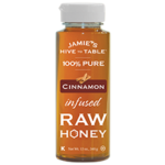 100 Pure Cinnamon Infused Raw Honey Jamie S Hive To Table