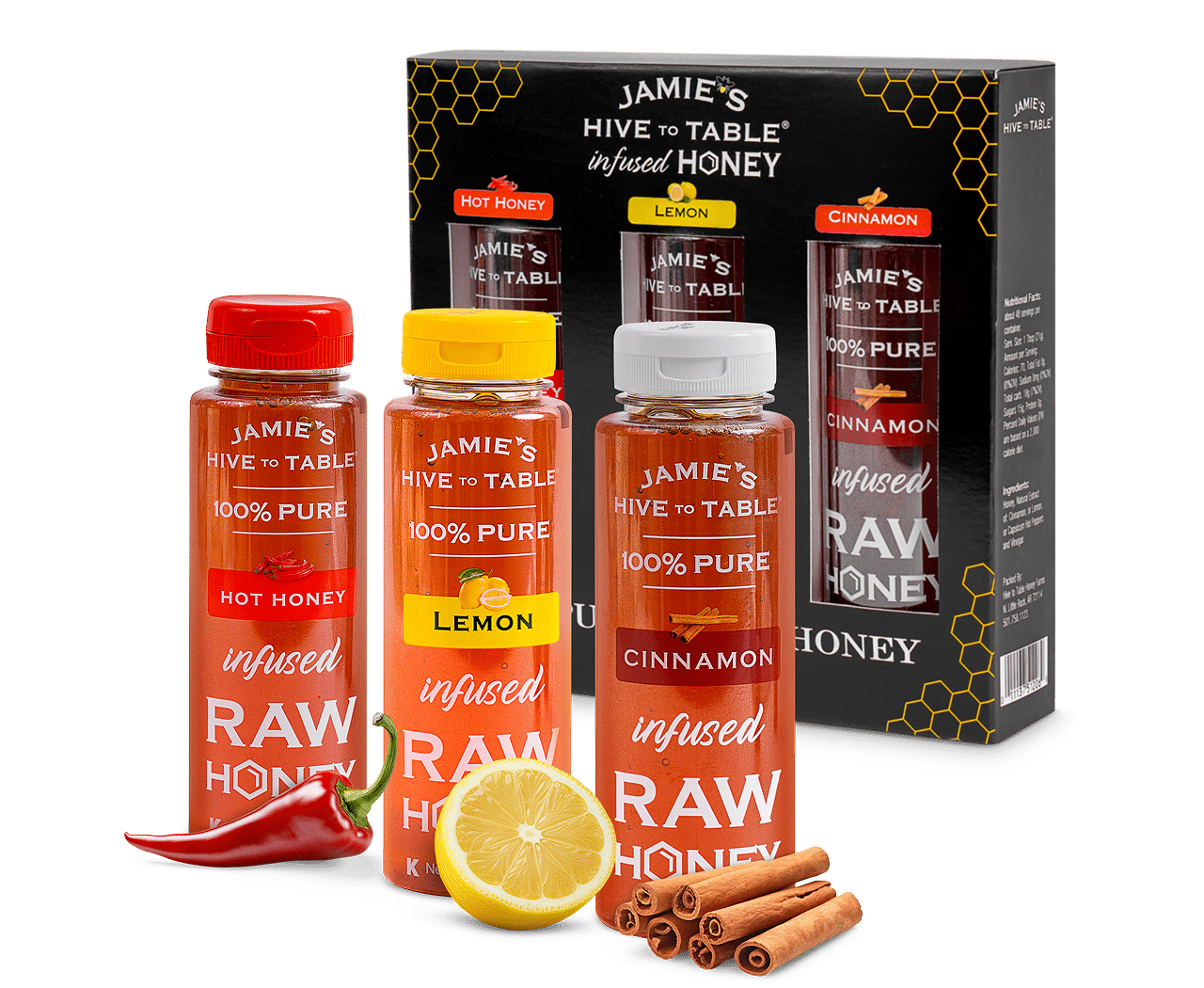 3-Pack Infused Honey