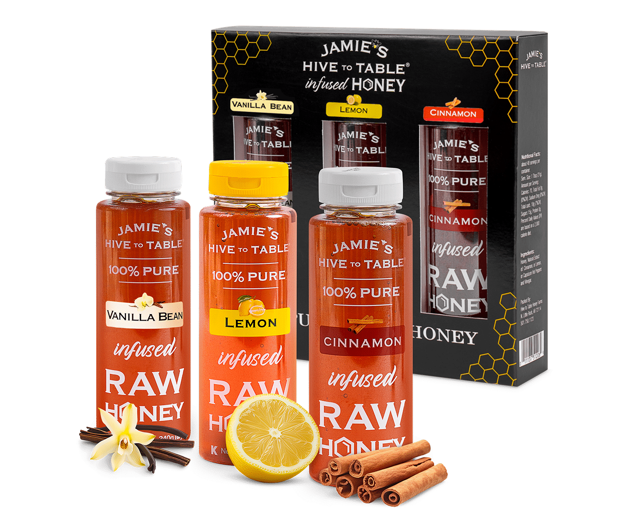 3-Pack Infused Honey