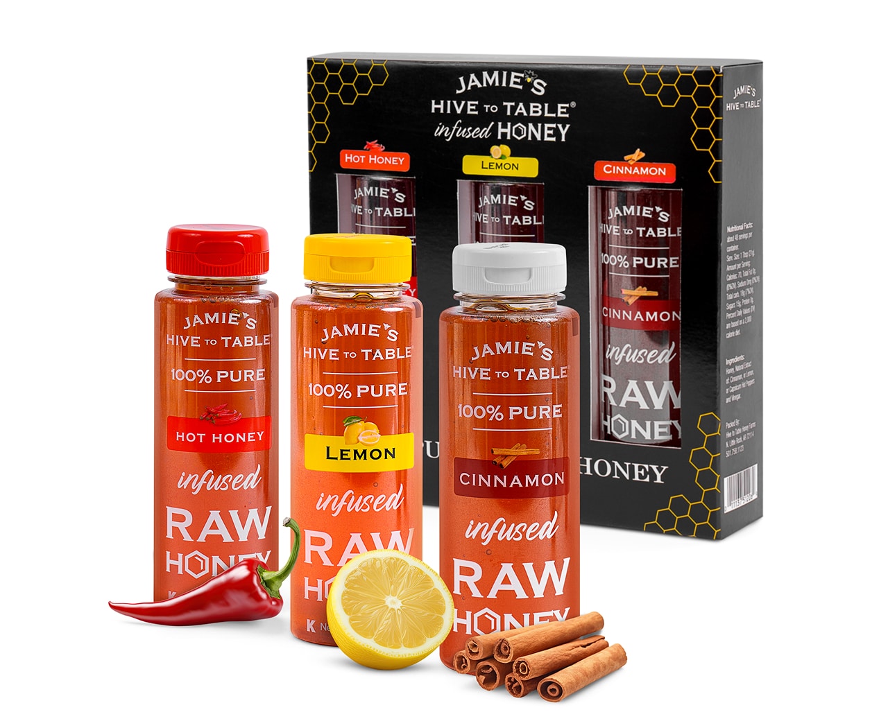 3-Pack Infused Honey
