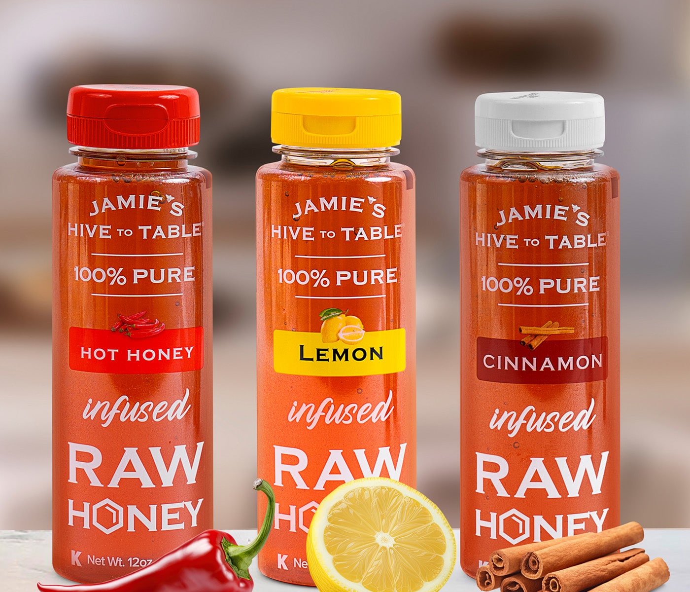 3-Pack Infused Honey