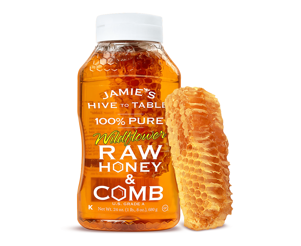 Wildflower Honey with Comb